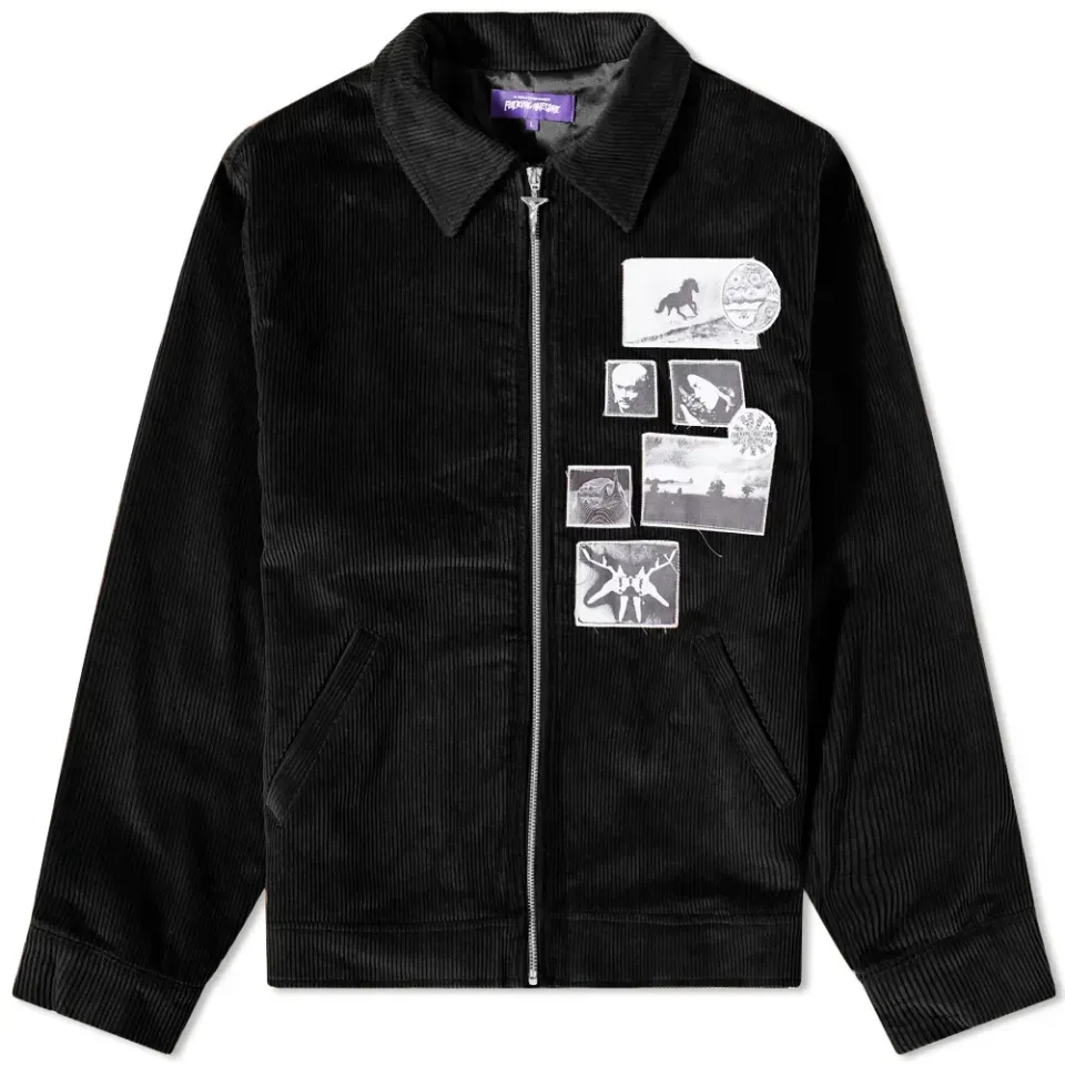 Corduroy Patch Jacket