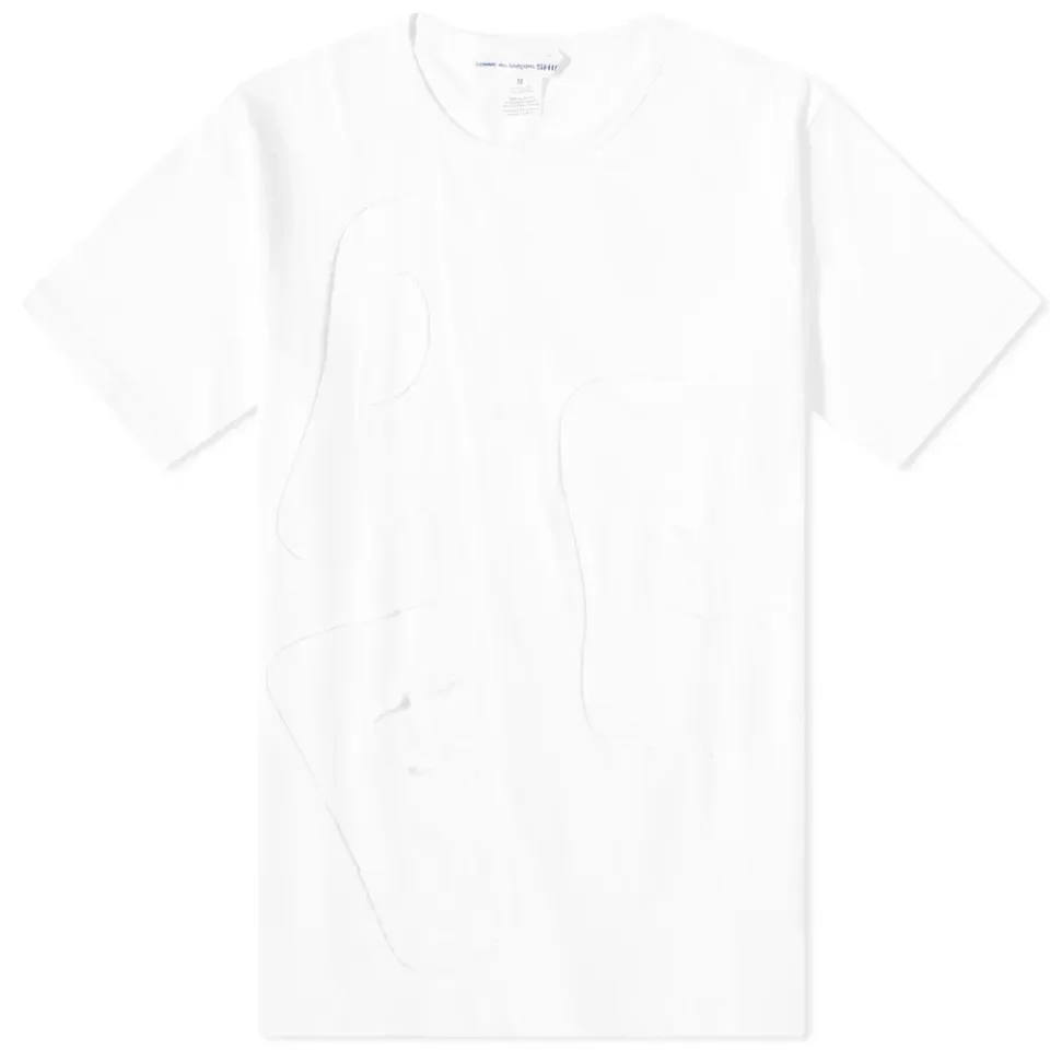 Cut & Sew Letter T-Shirt