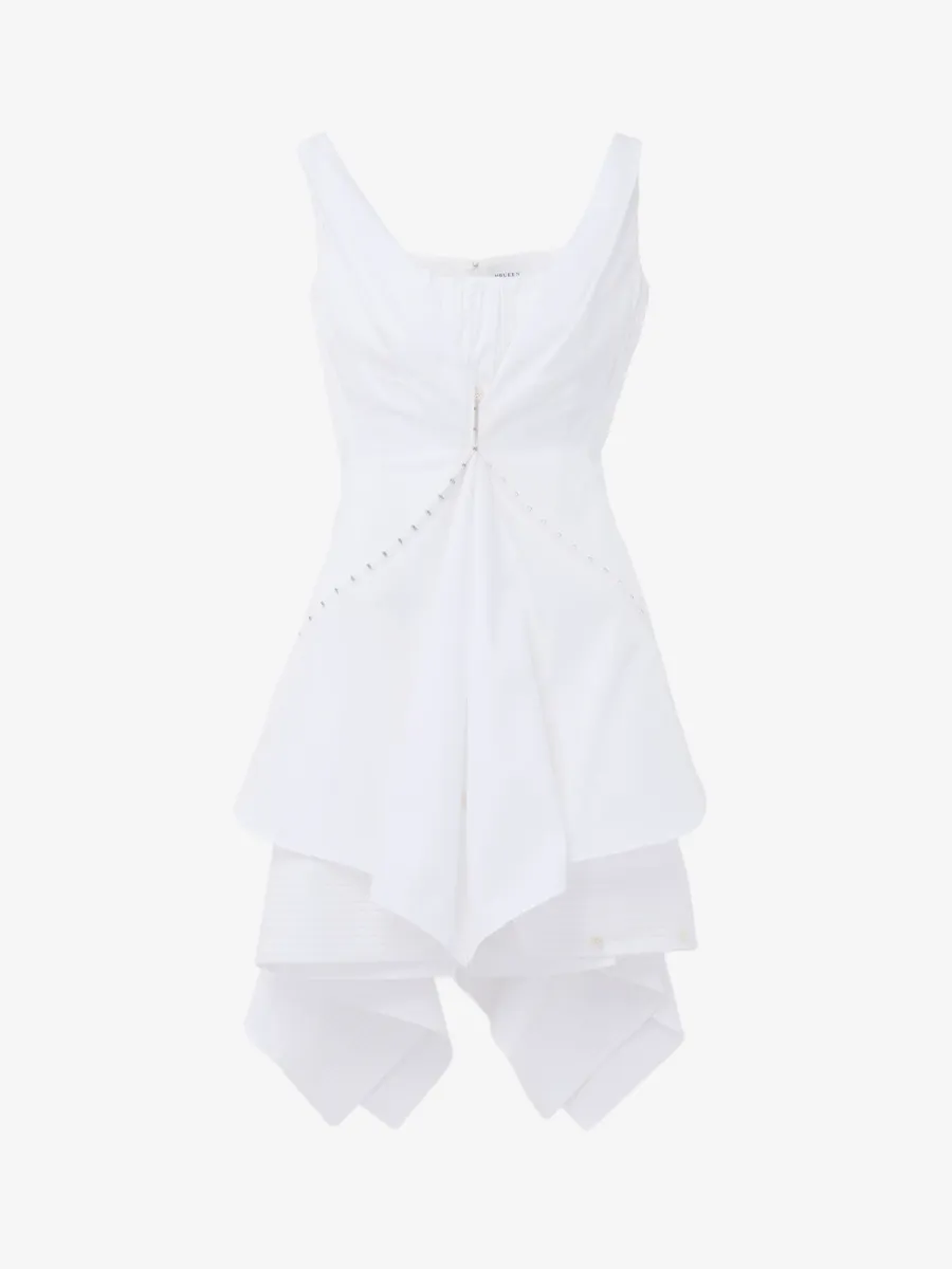 Gathered Mini Dress
