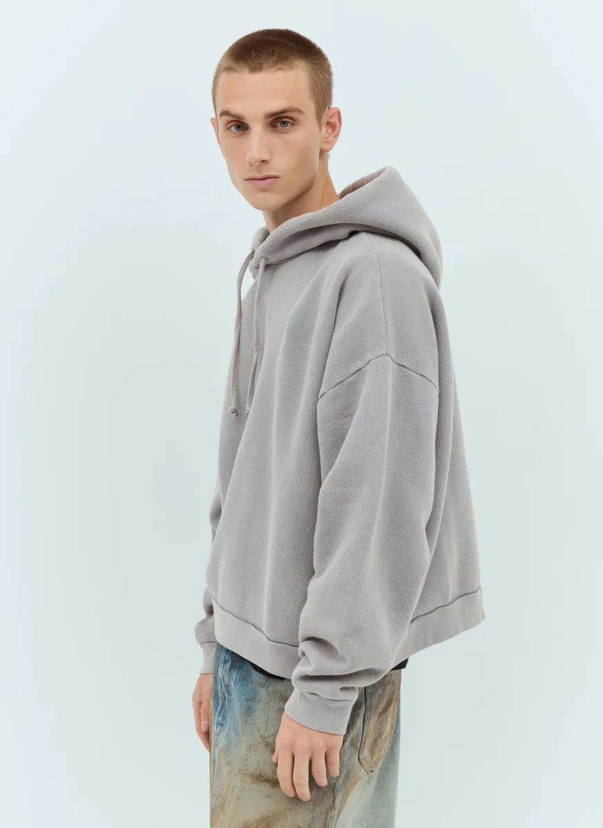 Logo Patch Hooded Sweatshirt