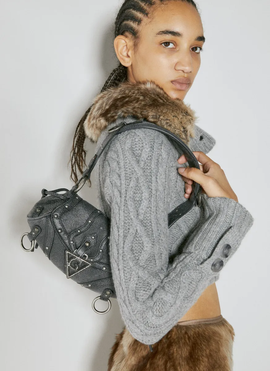 Washed Mini Shoulder Bag