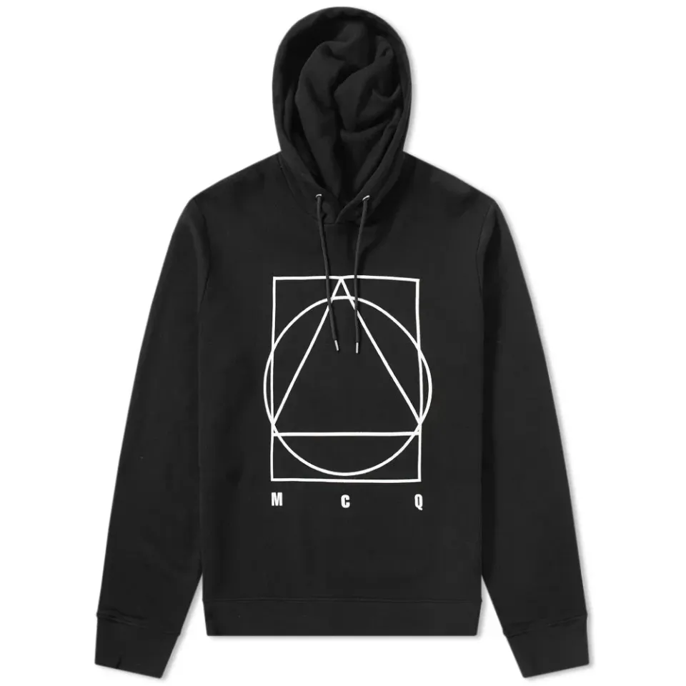 McQ Alexander McQueen Shapes Popover Hoody