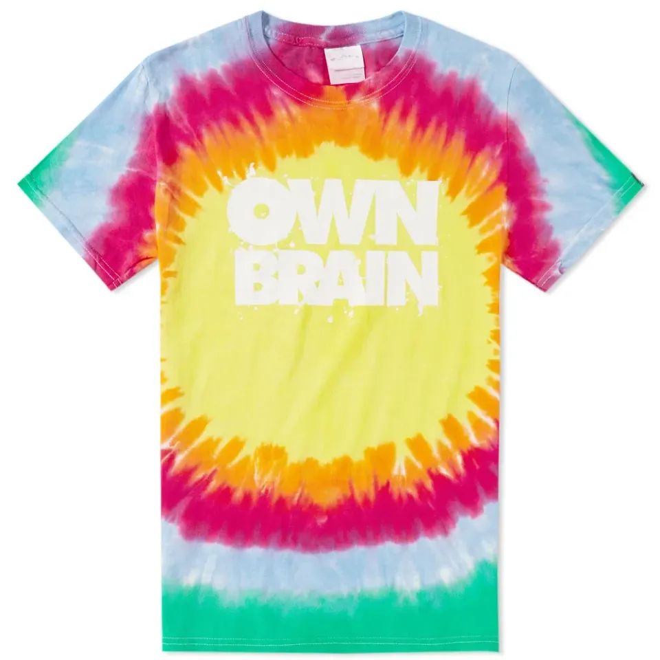 Own Brain by A.Four Labs Tie Dye Tee