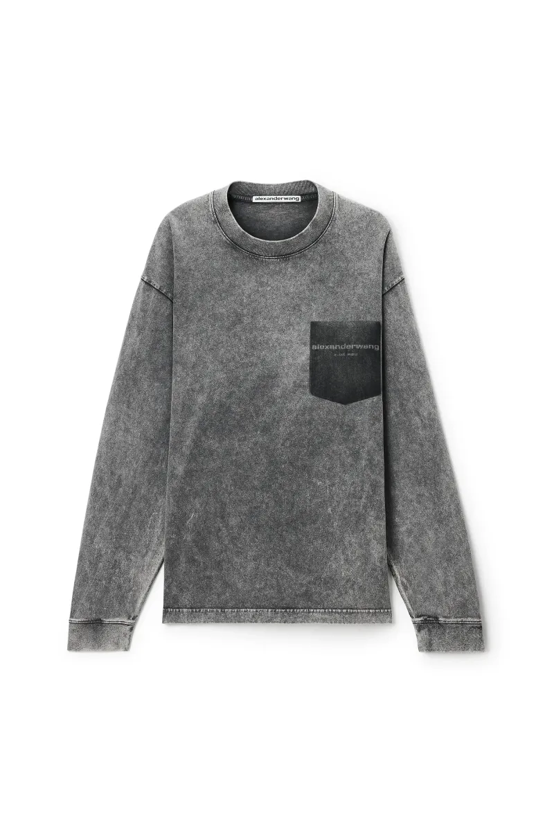 SHADOW POCKET LONG SLEEVE TEE