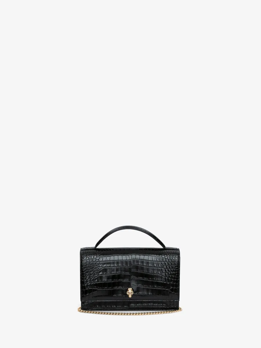Top Handle Skull Bag