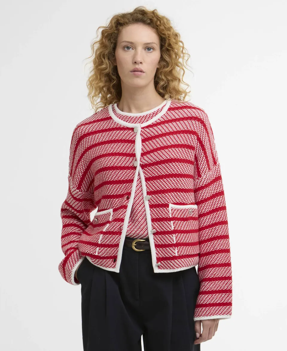 Polly Striped Cardigan