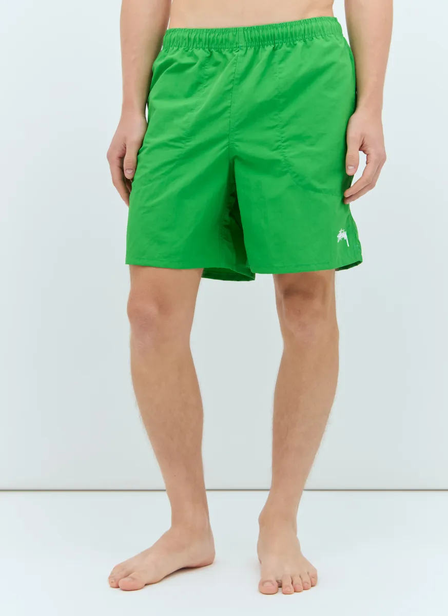 Logo Print Swim Shorts