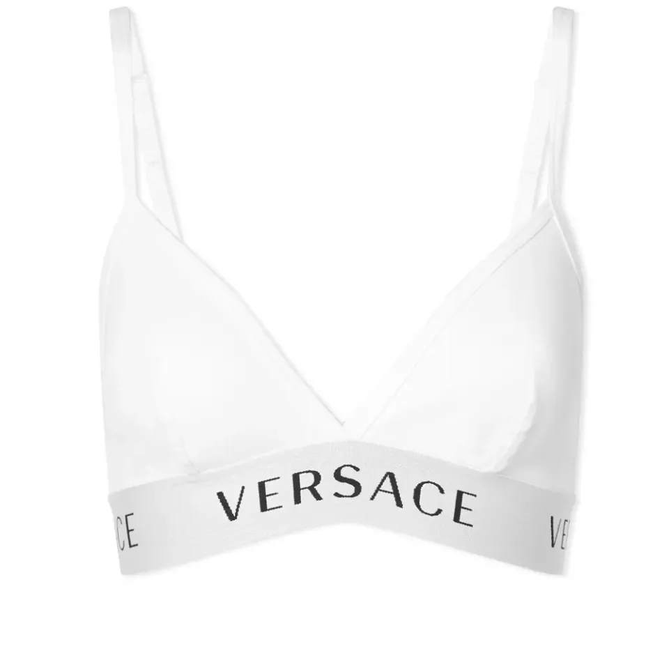 Tape Logo Triangle Bralet