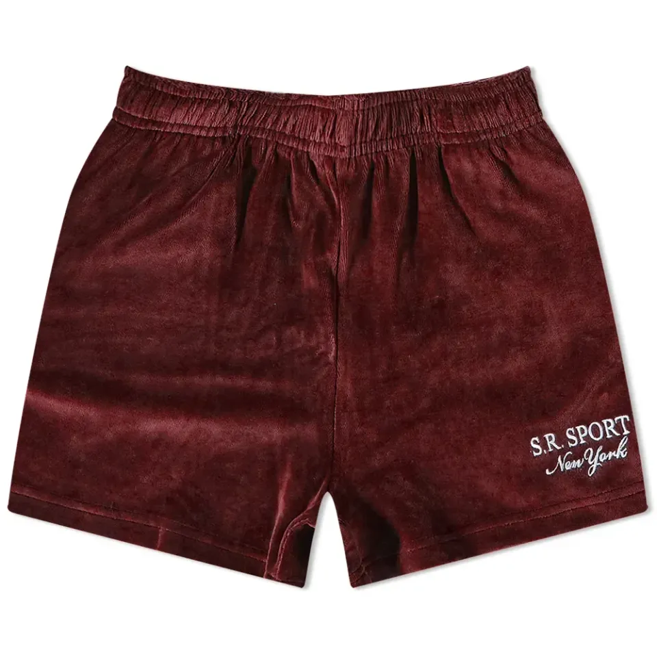 Andy Velour Disco Shorts