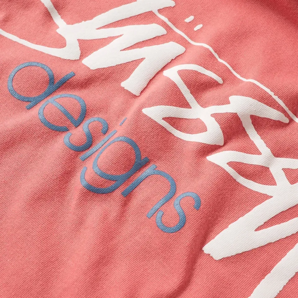 Long Sleeve Hooded Design Tee