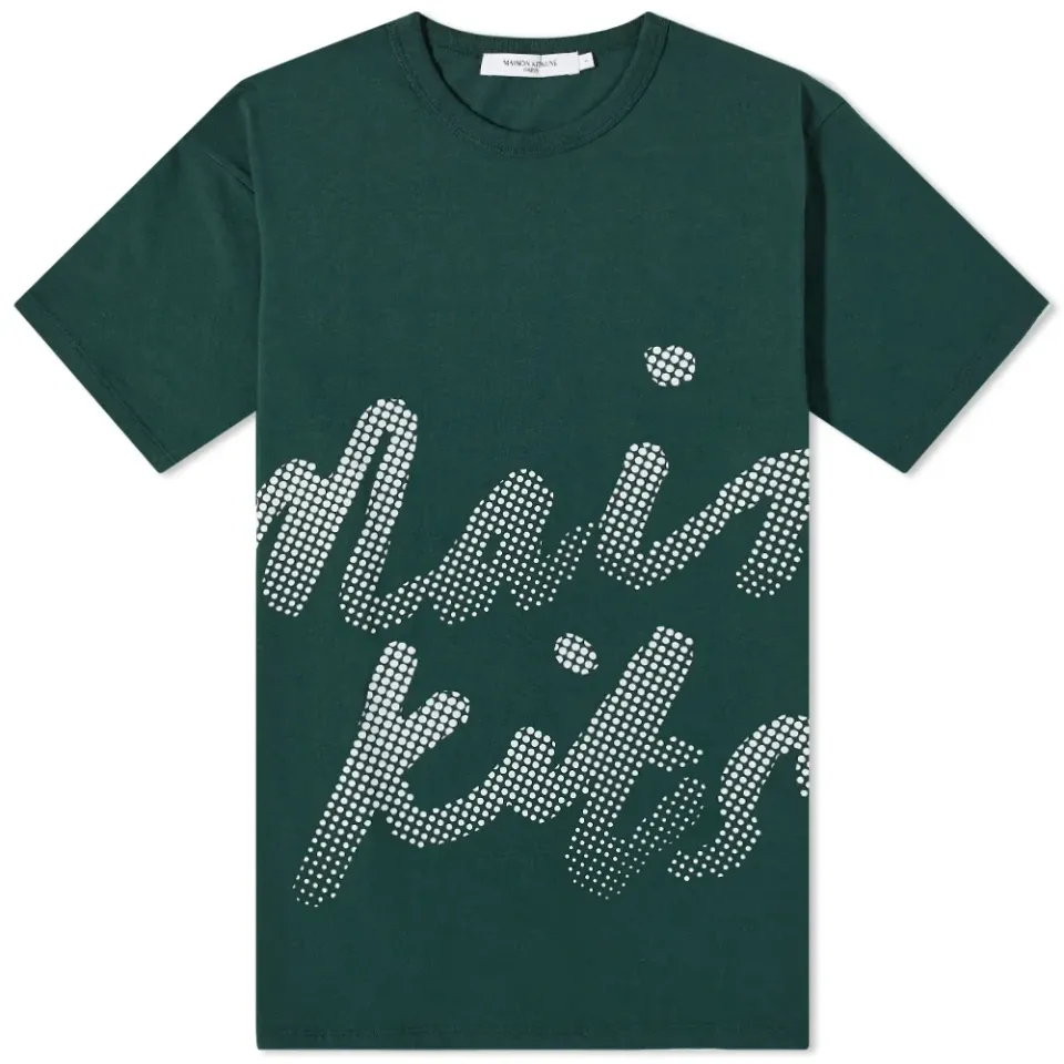 Maison Kitsuné Large Handwriting Classic T-Shirt