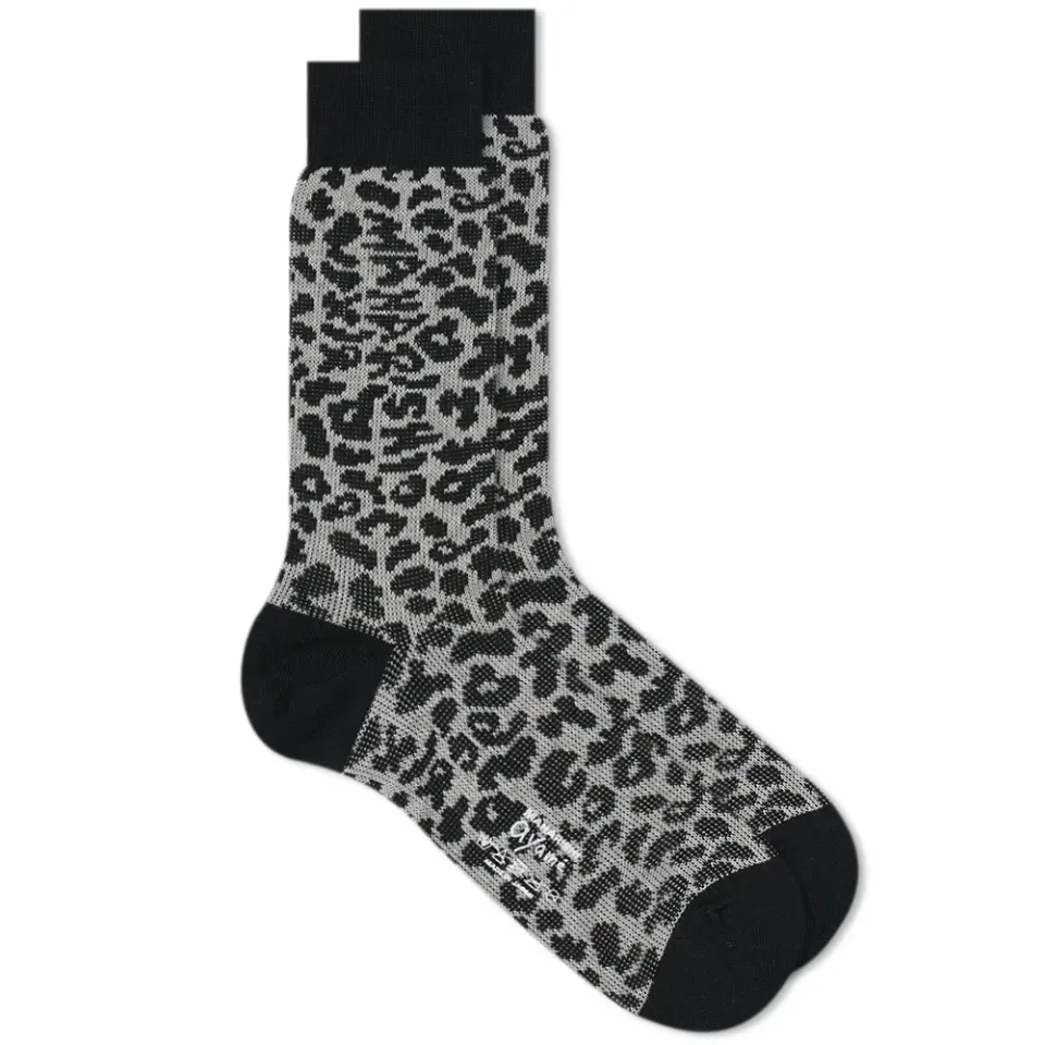 X Maharishi Jacquard Camo Sock