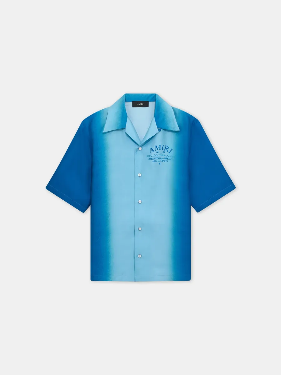 ARTS DISTRICT CAMP SHIRT - Sapphire
