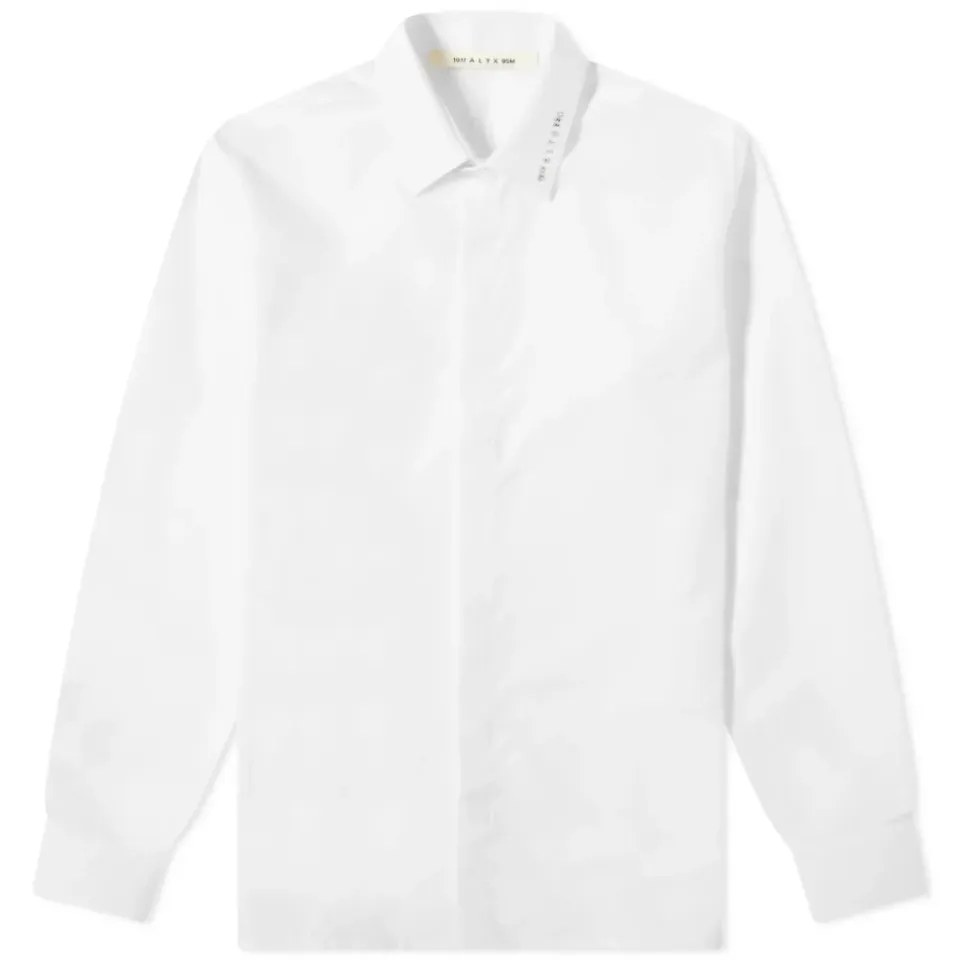 Metal Logo Button Down Shirt