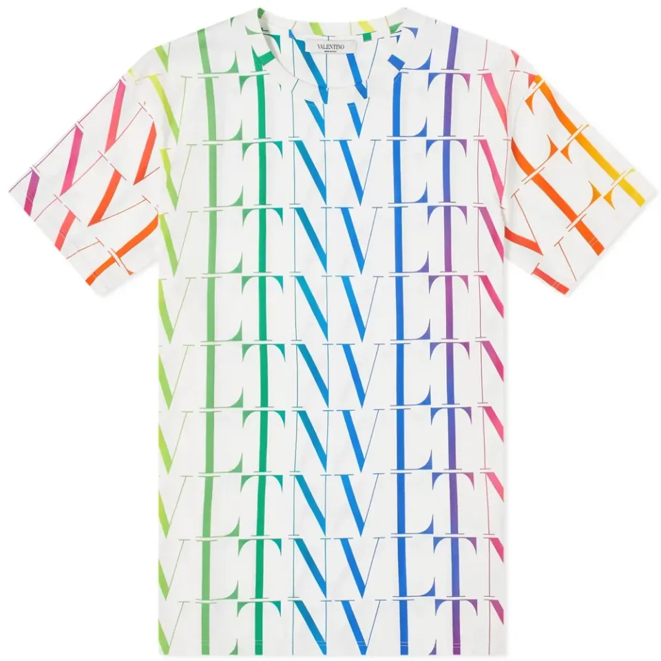 VLTN Multi All Over Logo T-Shirt