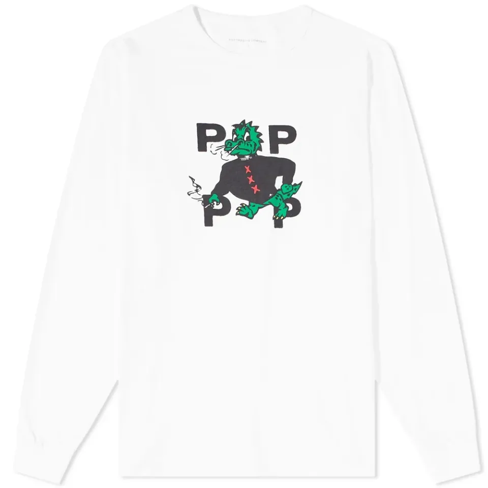 Long Sleeve Smoking Dragons Tee