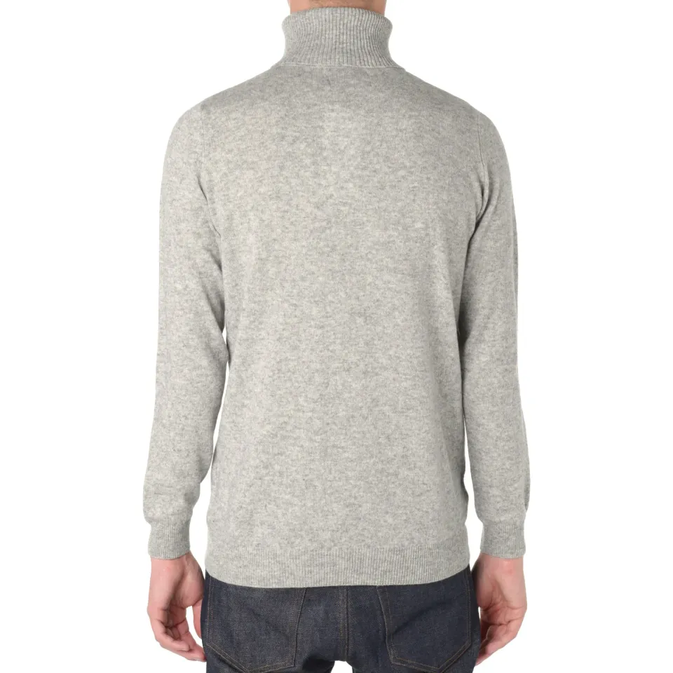 Cashmere Merino Roll Neck Knit