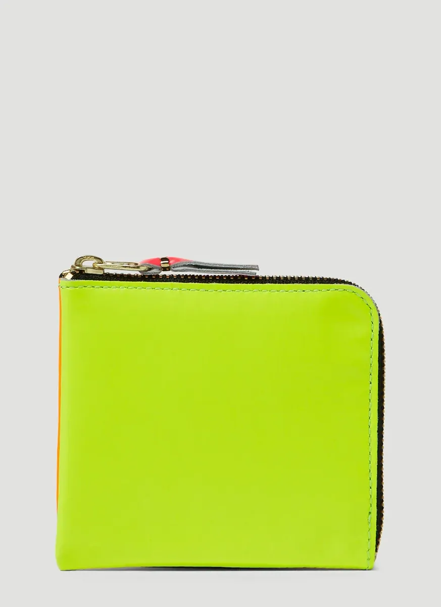 Super Fluorescent Zip Wallet