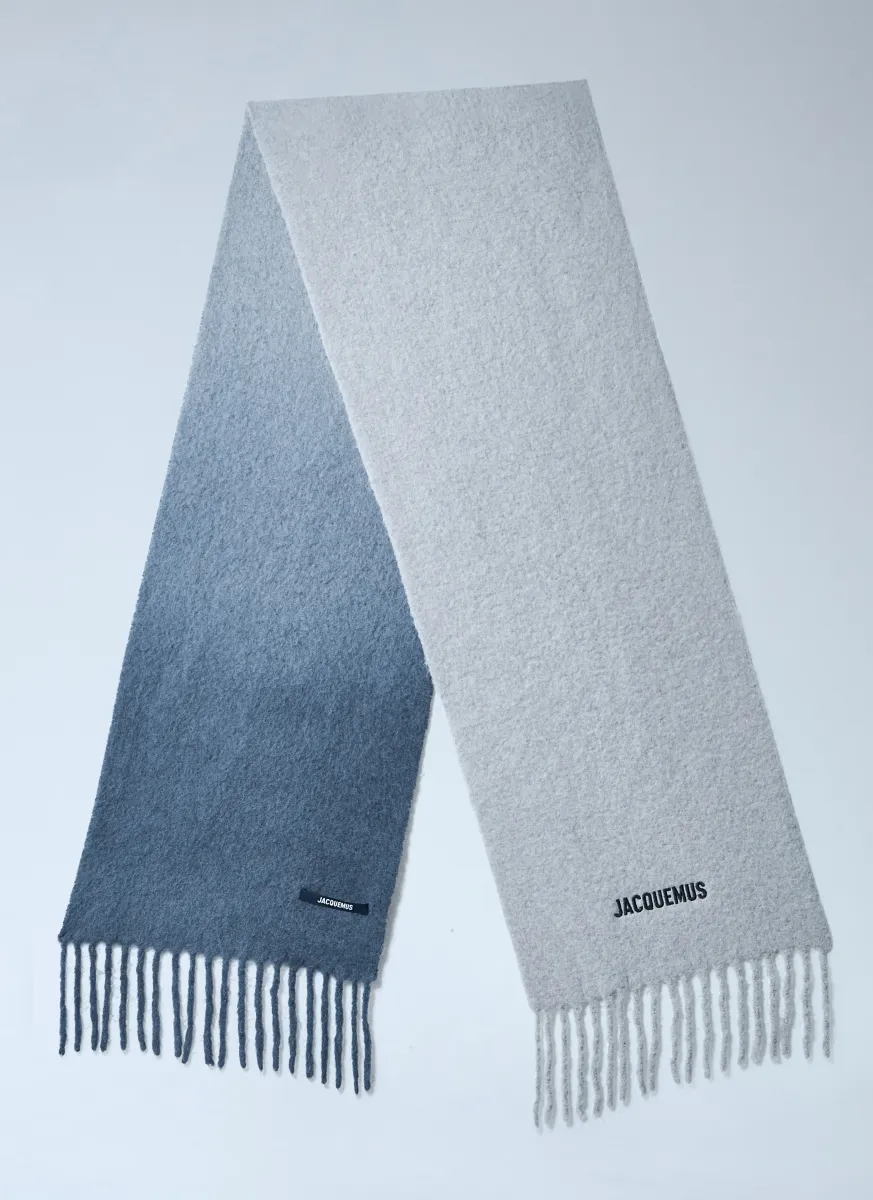Logo Motif Scarf