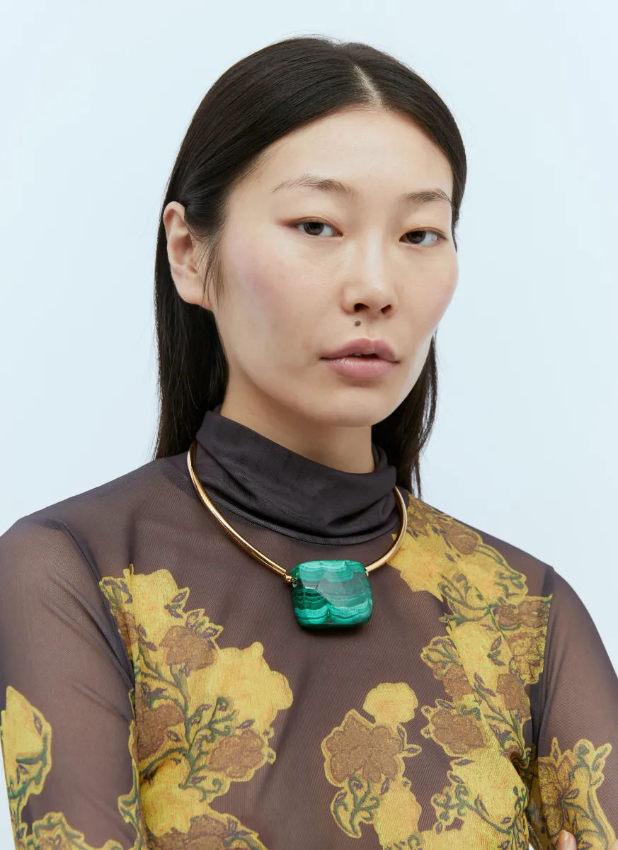 Precious Stone Chocker Necklace