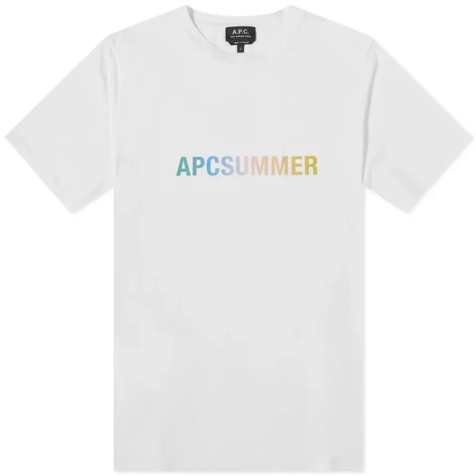 A.P.C. Viktor Summer Logo T-Shirt