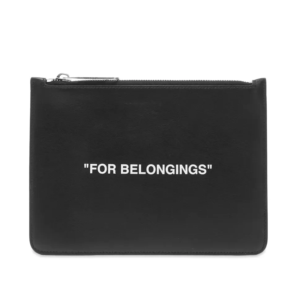 Calf Skin Quote Pouch