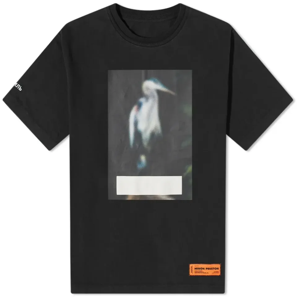 Oversized Censored Heron Tee