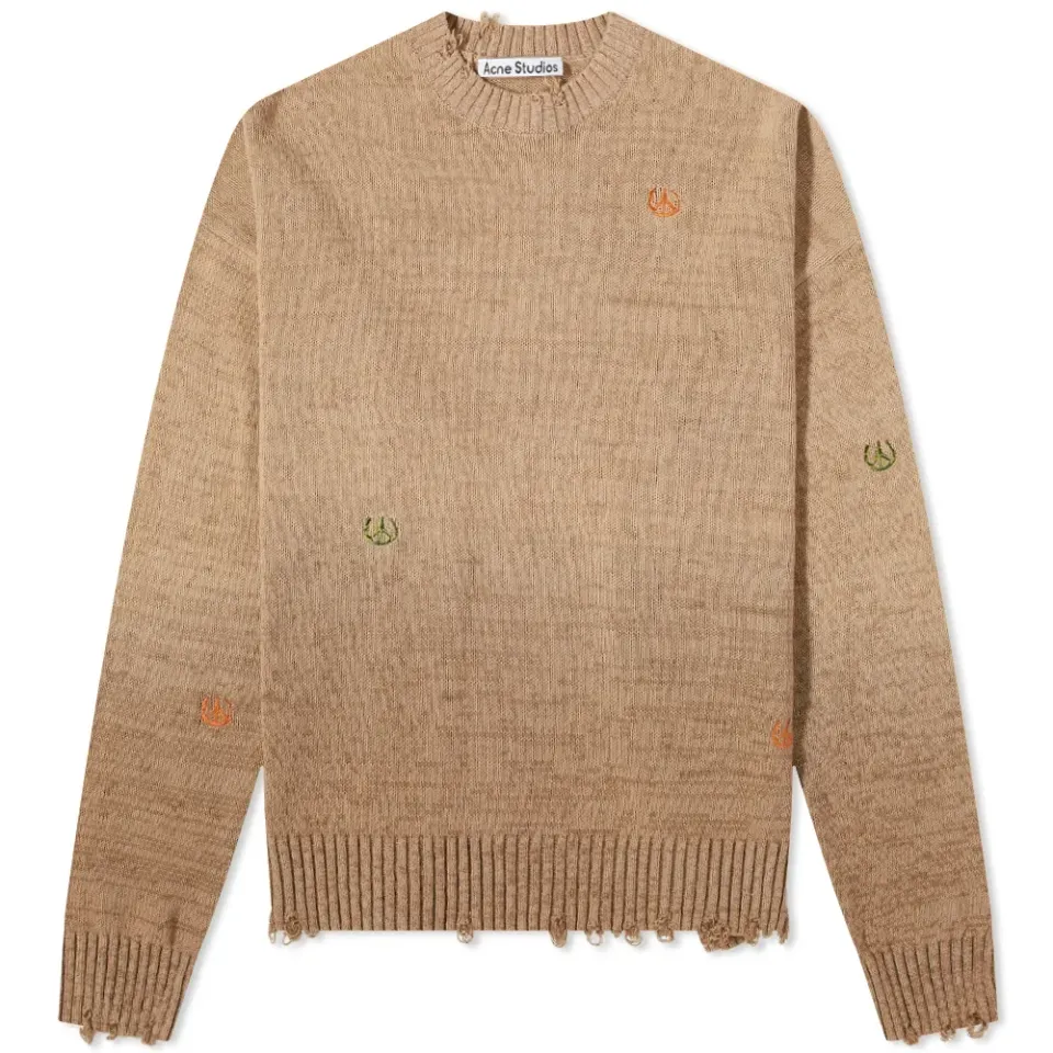 Kapi Embroidery Crew Knit