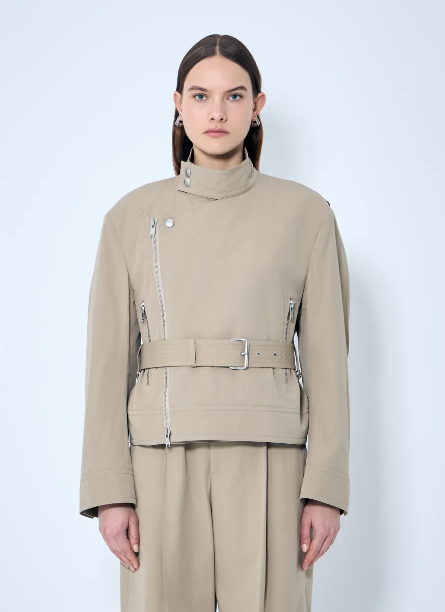 Compact Cotton Blouson