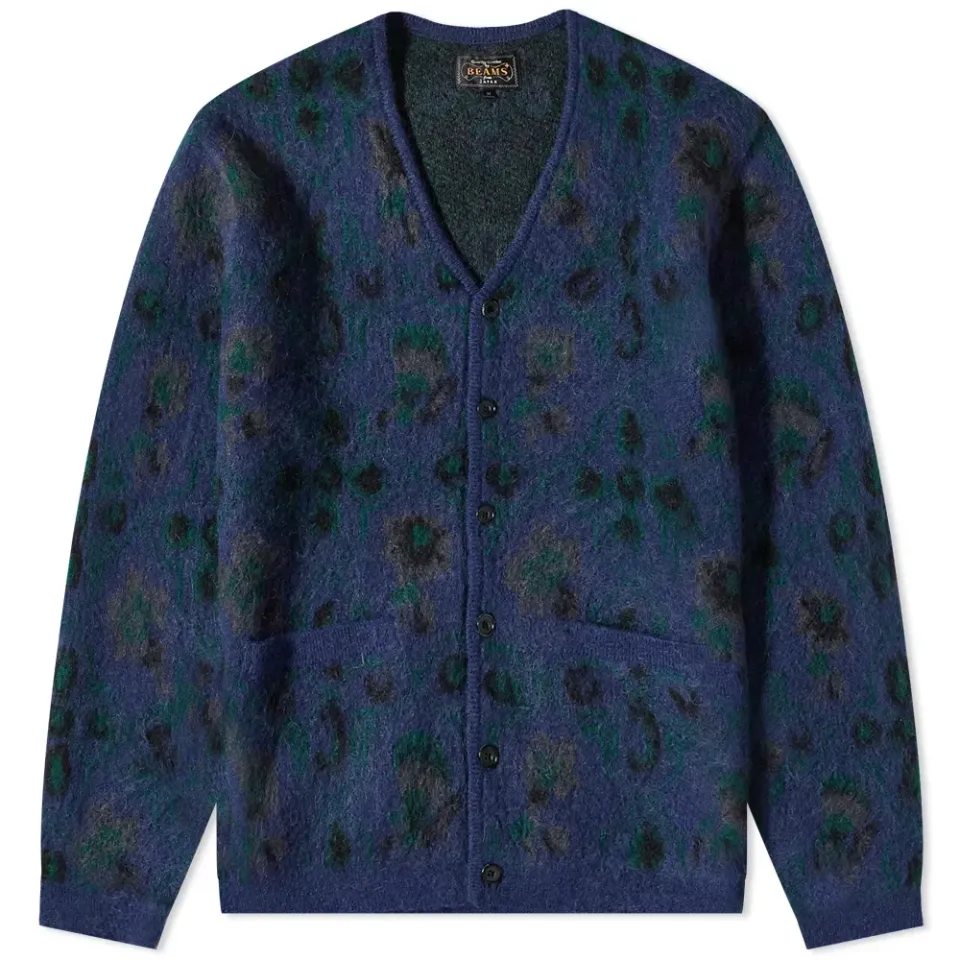 Botanical Pattern Cardigan