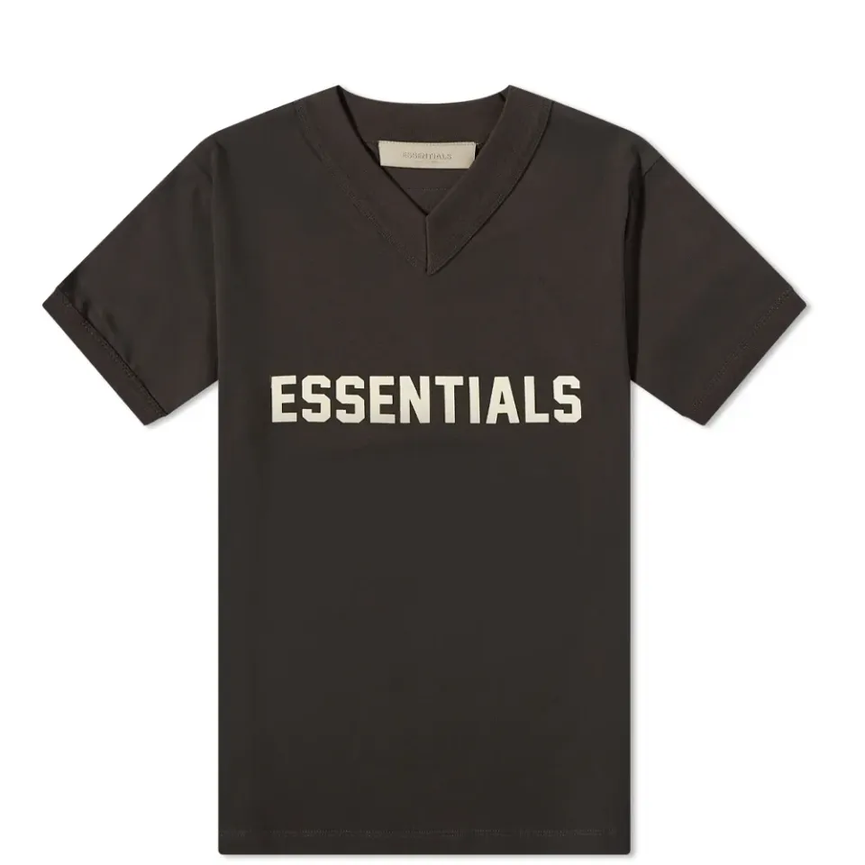 Kids V-Neck Logo T-Shirt