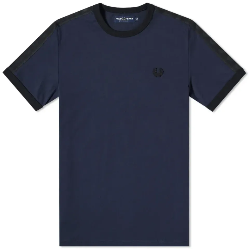 Fred Perry Tonal Taped Ringer Tee