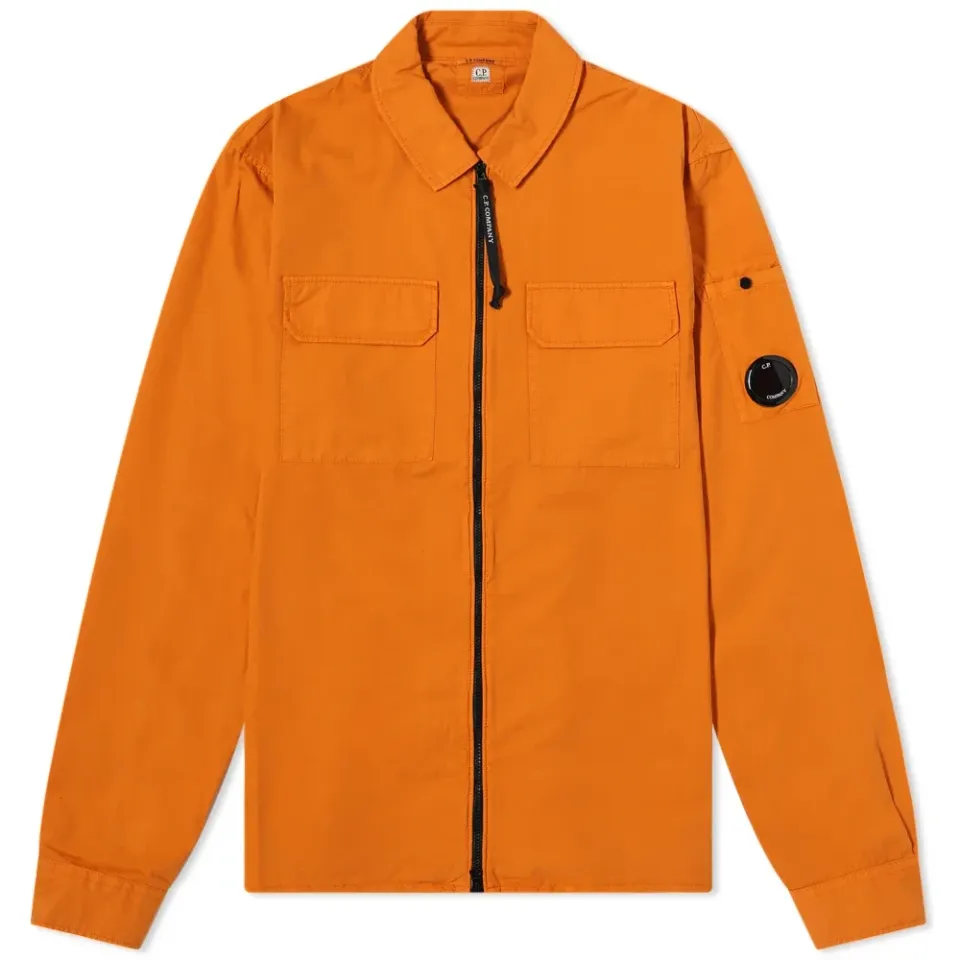 2 Pocket Arm Lens Zip Overshirt
