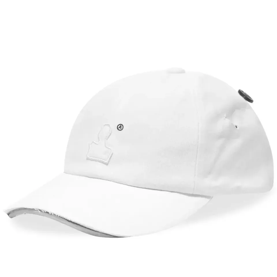 Embroidered Button Cap