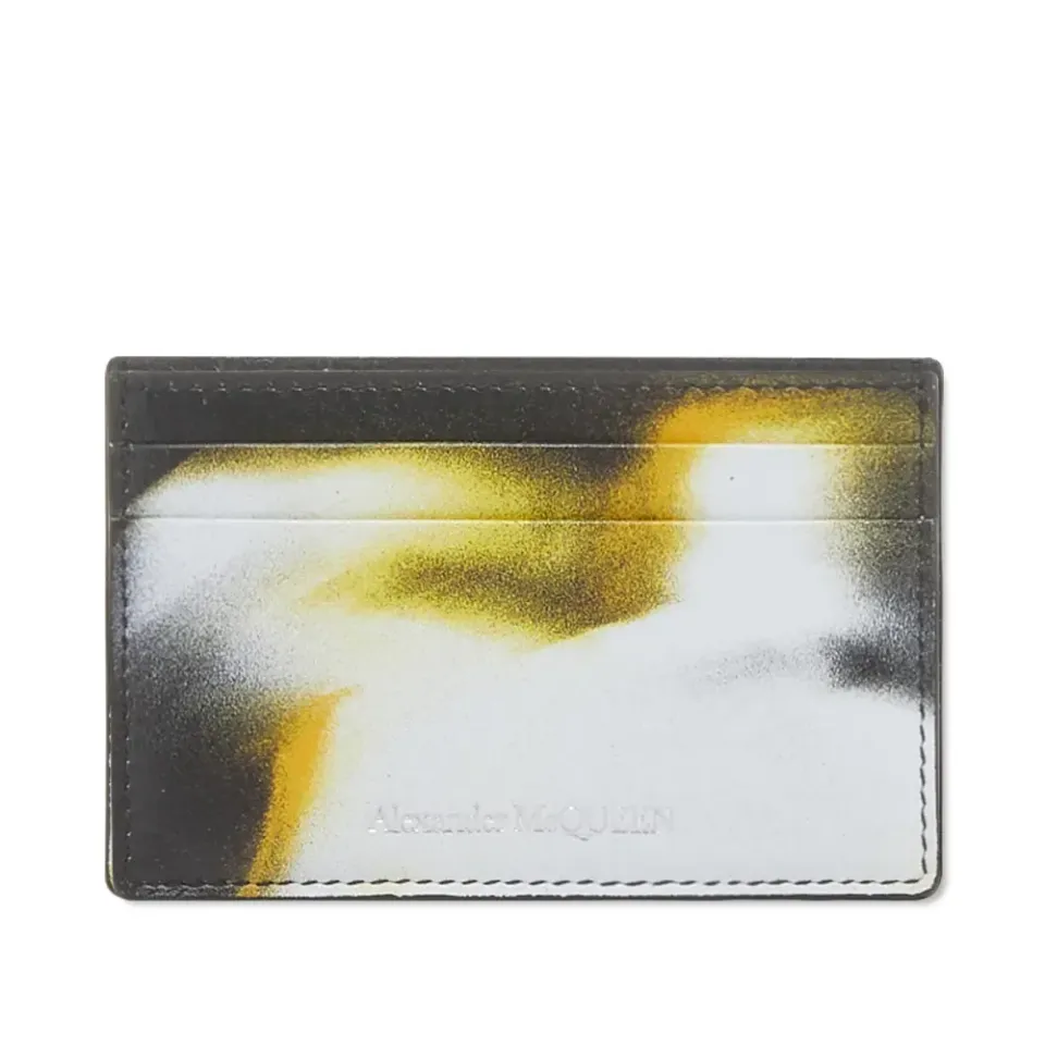 Abstract Print Card Holder