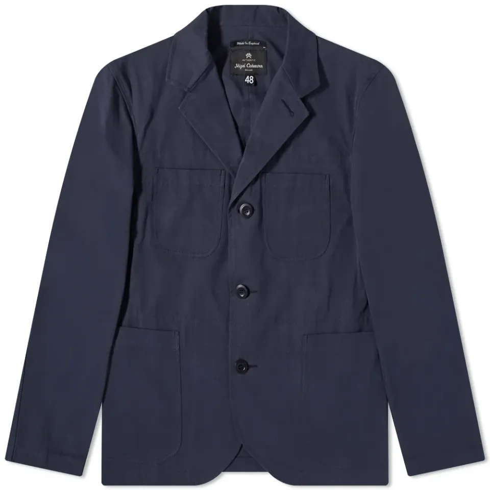 Unlined Poplin Blazer