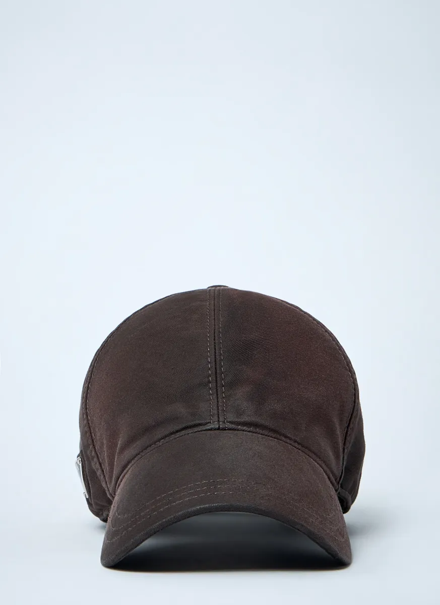Logo Plaque Baseball Cap