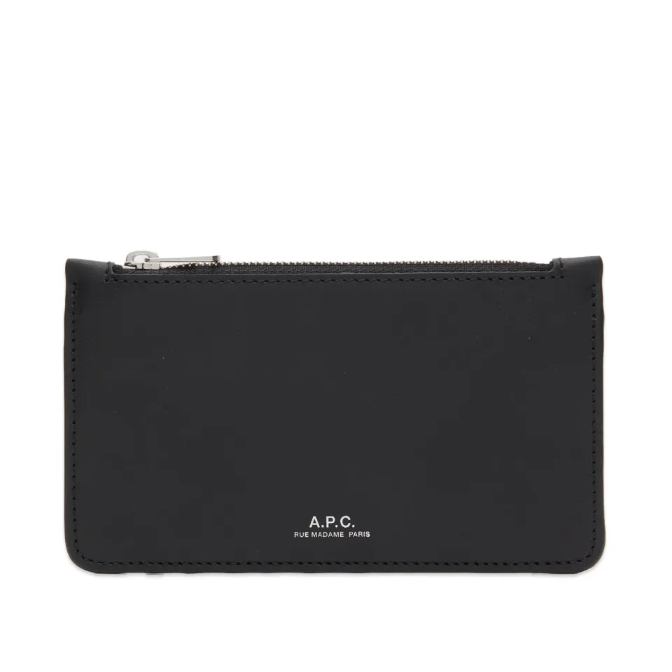 A.P.C. Walter Zip Card Wallet