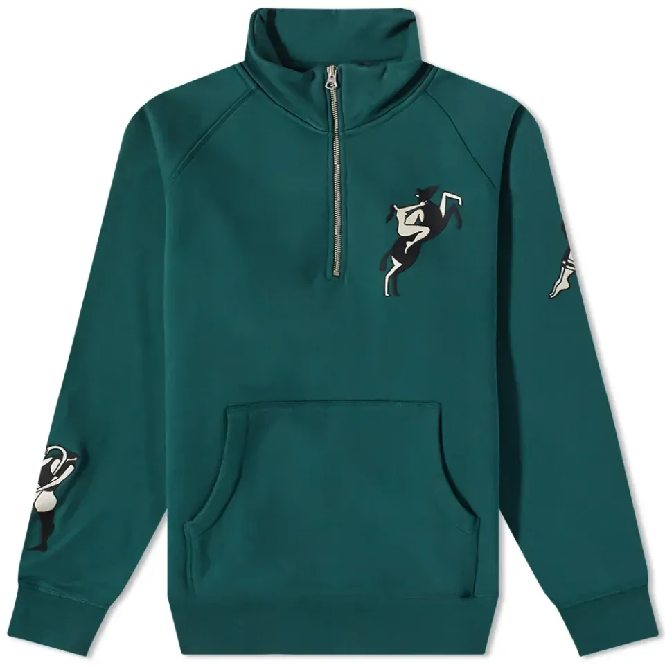 Life Experience Half Zip Sweat