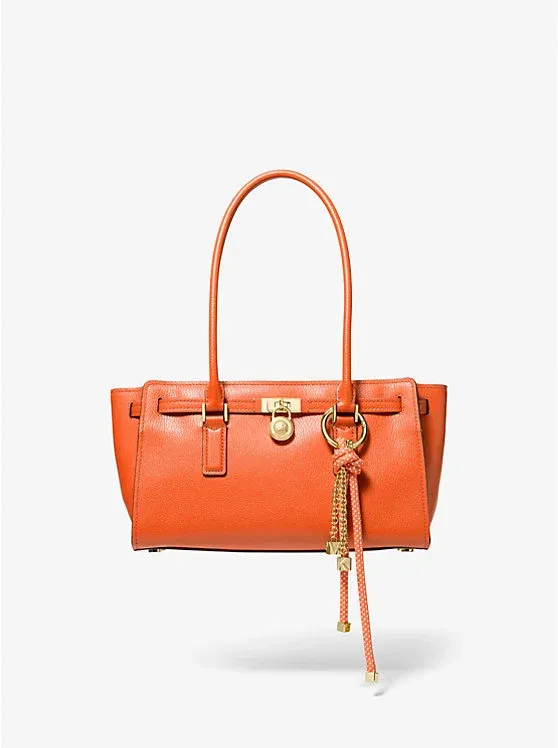 Hamilton Moderne Small Leather Satchel