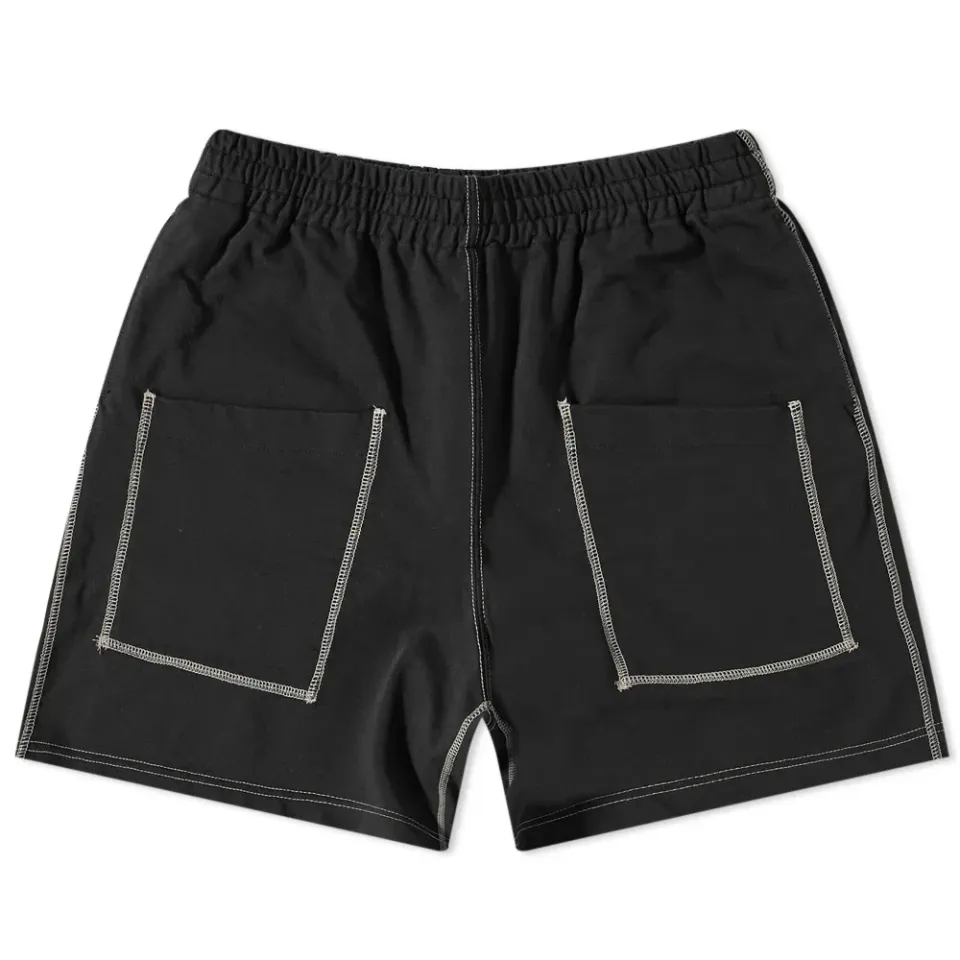 Contrast Stitch Sweat Short