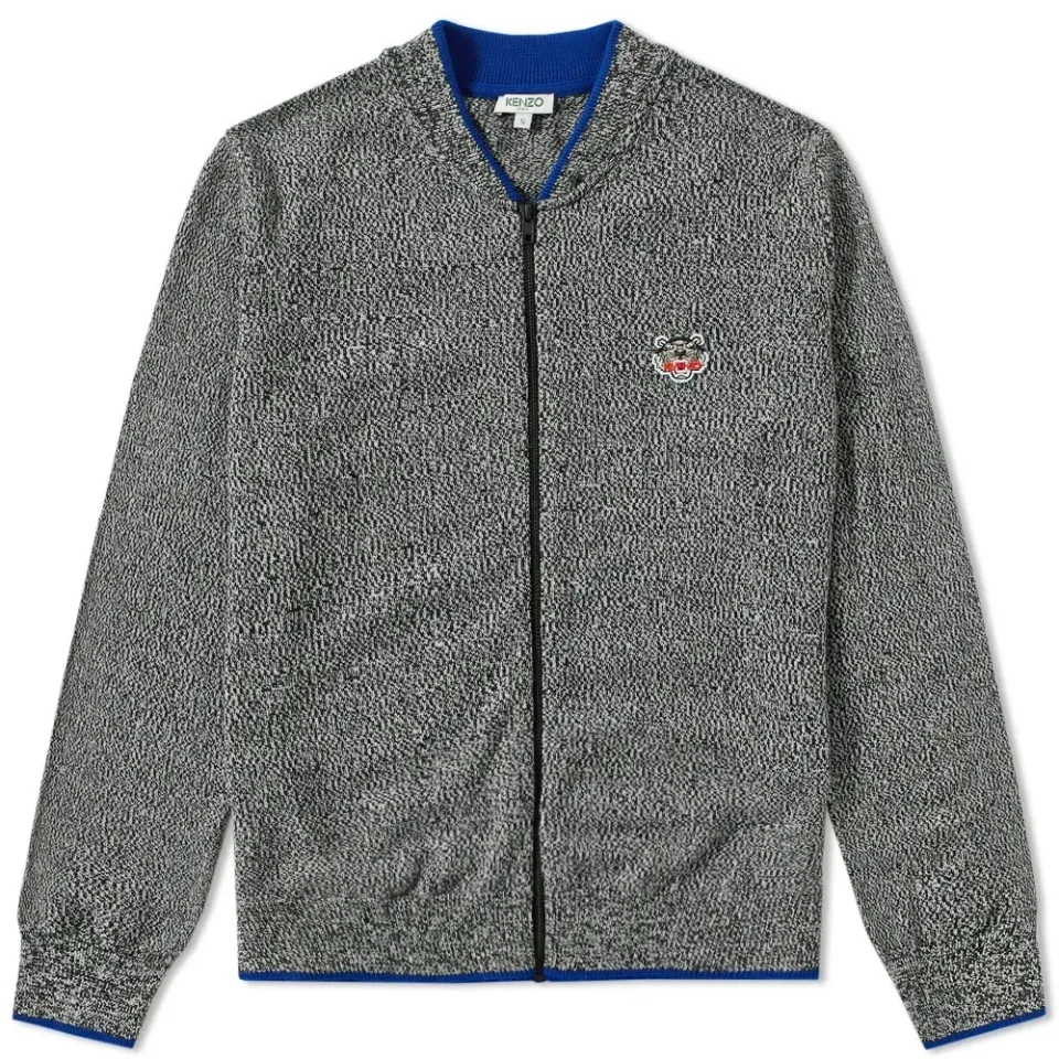 Tiger Zip Cardigan