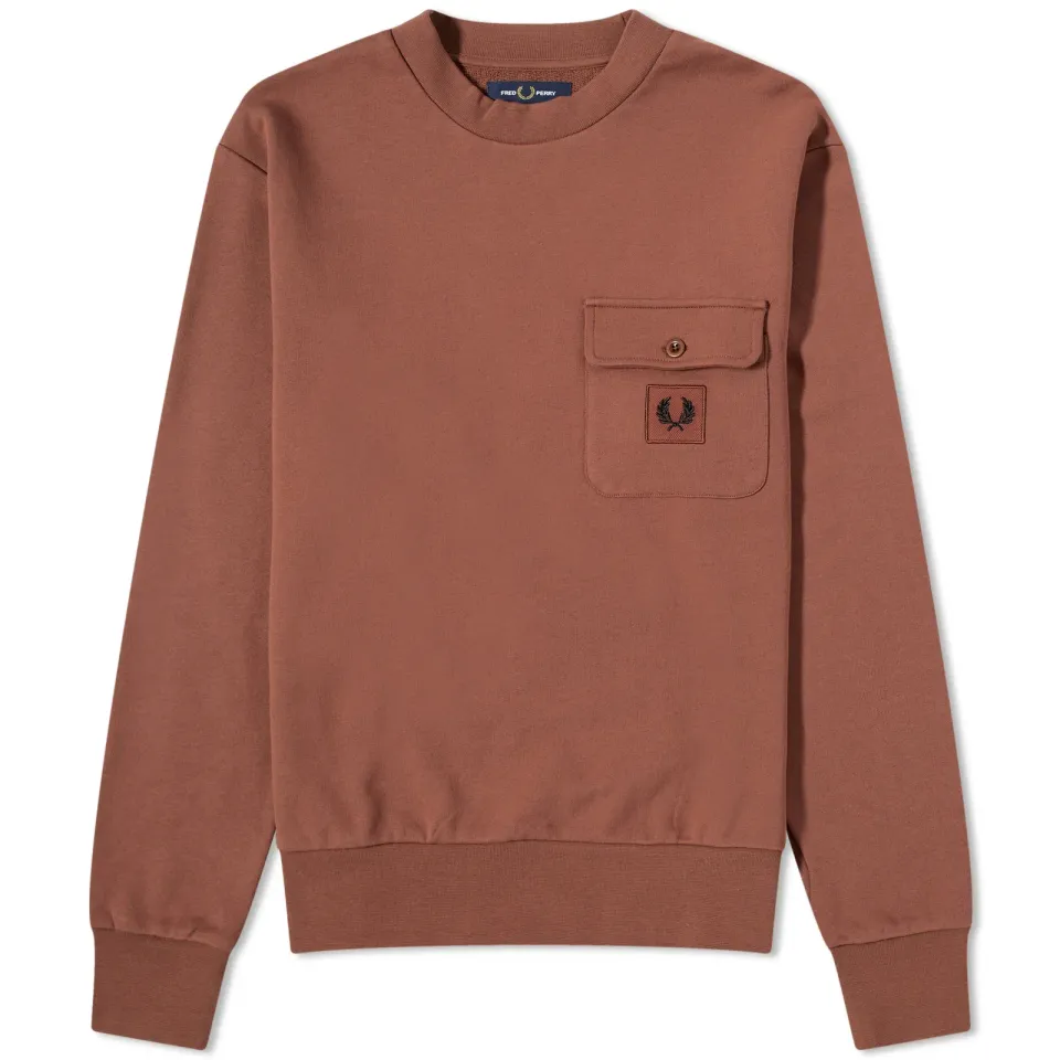 Badge Crew Sweat
