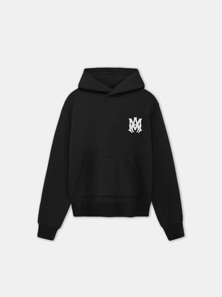 MA CORE LOGO HOODIE - Black