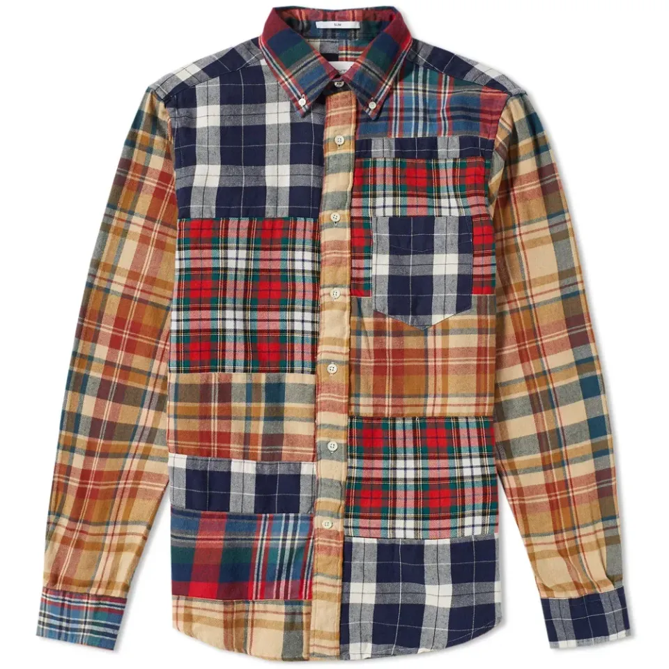 Upcycled Patchwork Shirt