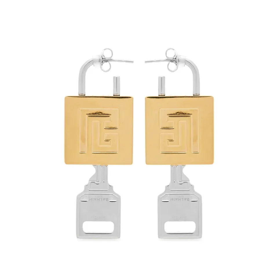 Key & Lock Earrings