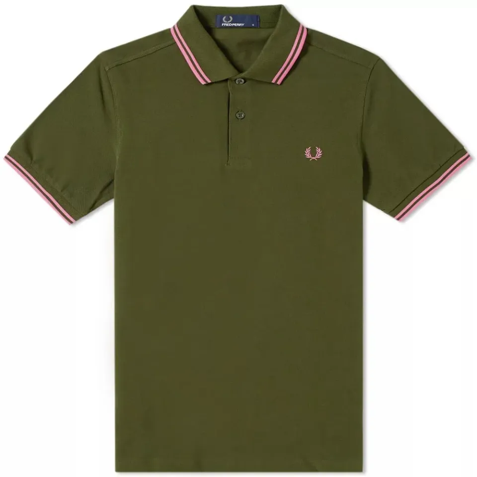 Fred Perry Slim Fit Twin Tipped Polo