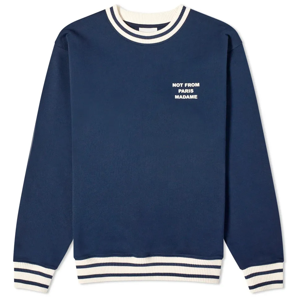 Sport Slogan Crew Sweat