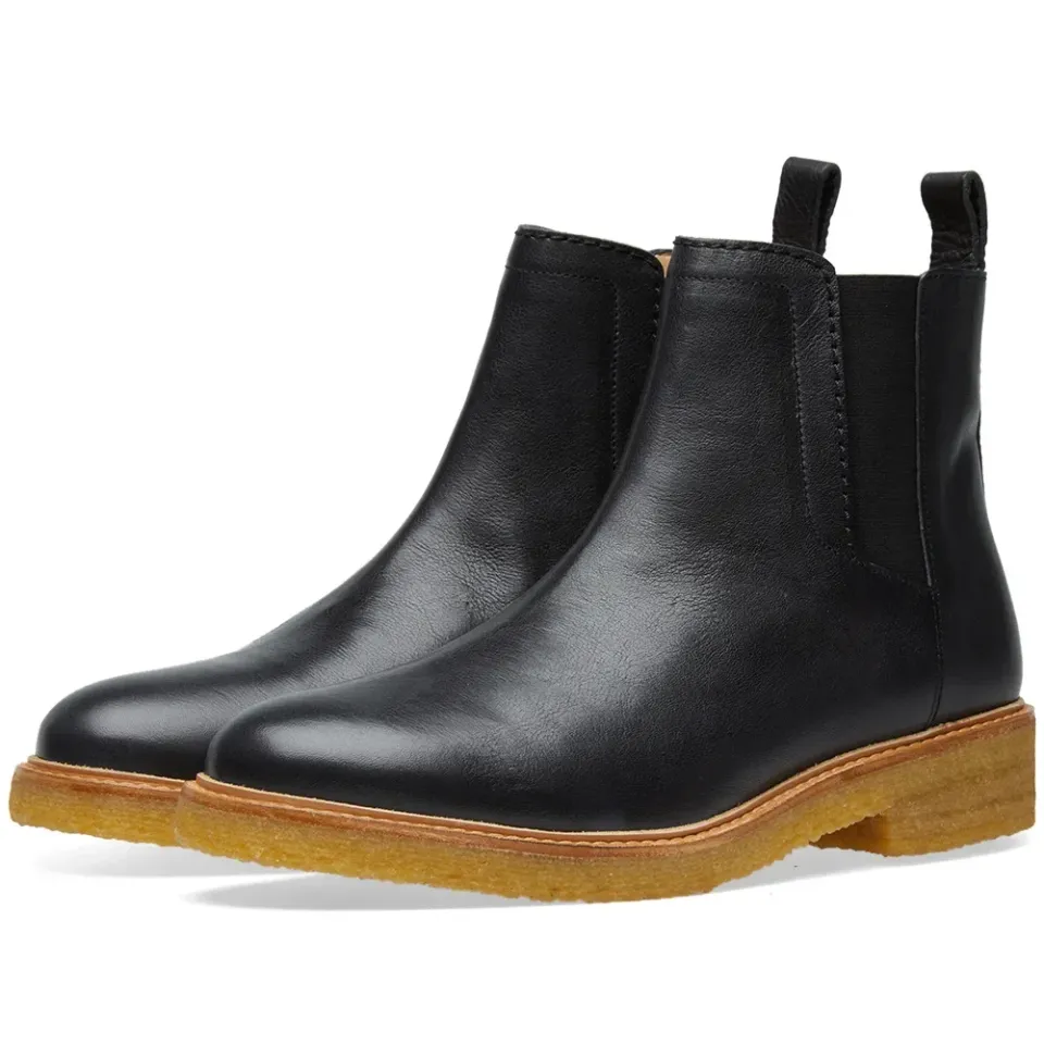 Veg Tan Leather Chelsea Boot