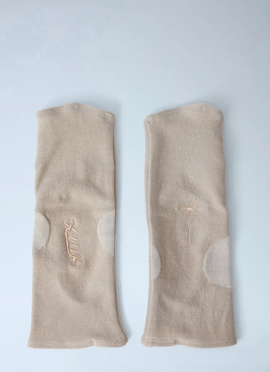 Embroidered Wool Socks